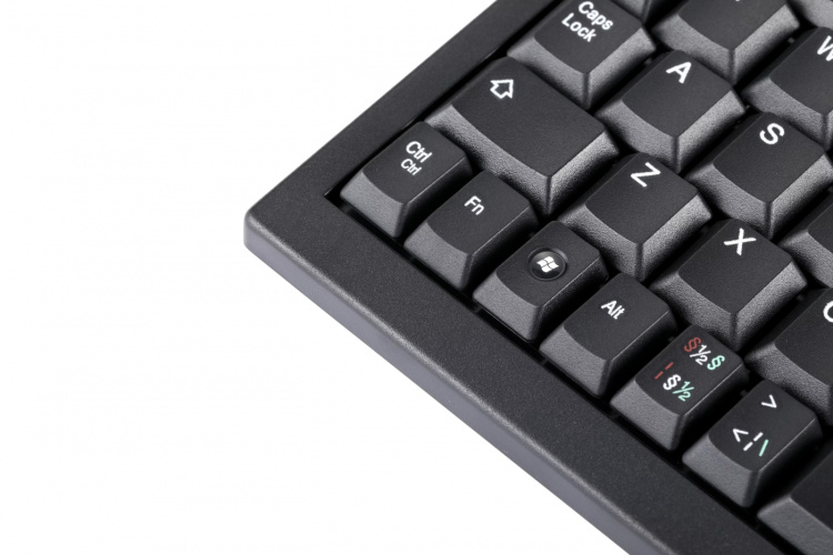 Minitangentbord USB, svart