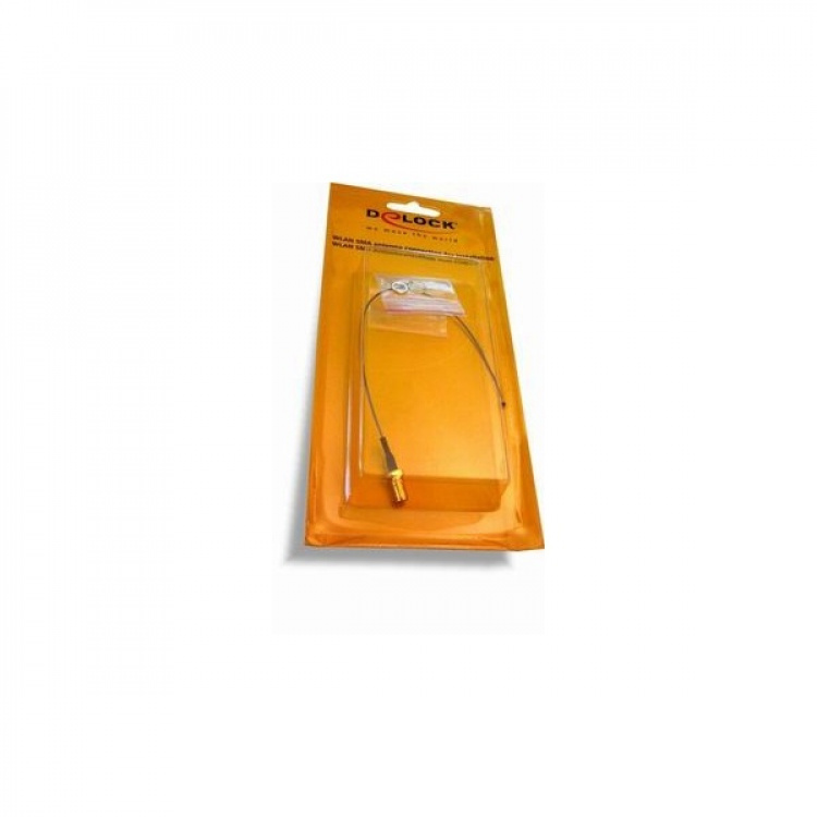 DeLOCK, adapterkabel for WLAN, I-PEX til RP-SMA hunn, 0,2 m (88340)