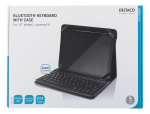 DELTACO Etui og Bluetooth-tastatur for 10