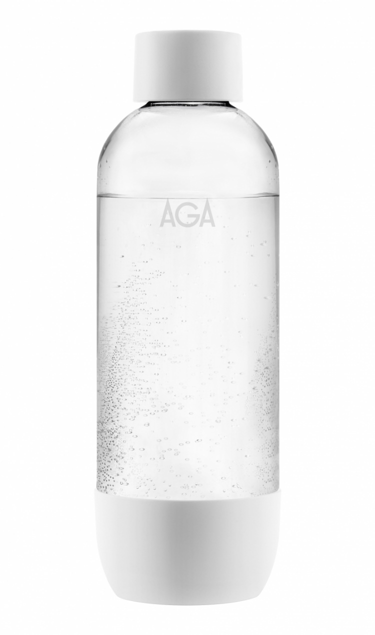 4-pk AGA AQVIA PET-flaske, 1L (hvit)