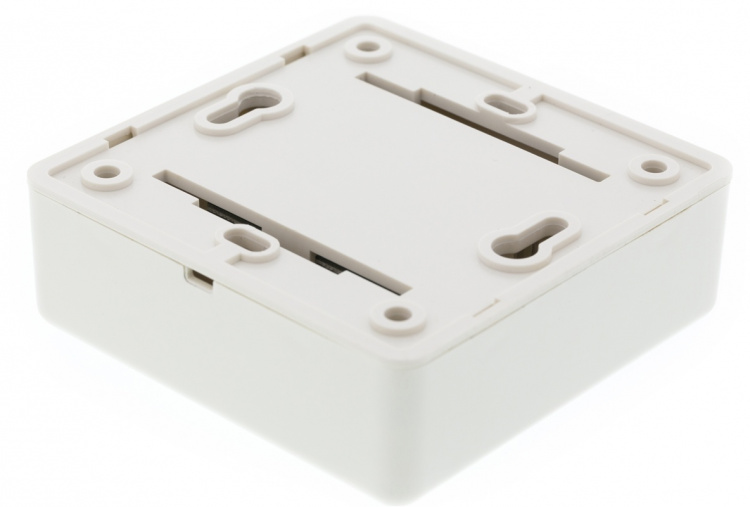 DELTACO Vägguttag utanpåliggande, UTP 2xRJ45, Cat6 DELTACO Vägguttag utanpåliggande, UTP 2xRJ45, Cat6