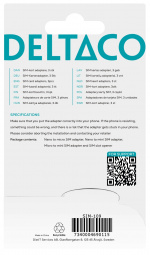 DELTACO SIM-kortsadapter, 3-pack DELTACO SIM-kortsadapter, 3-pack