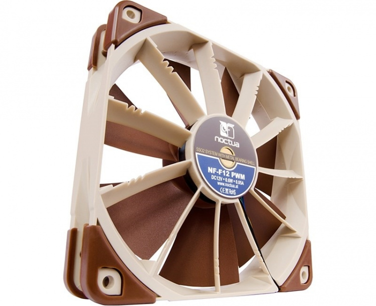Noctua Chassisvifte Premium 120 mm, (NF-F12 PWM)