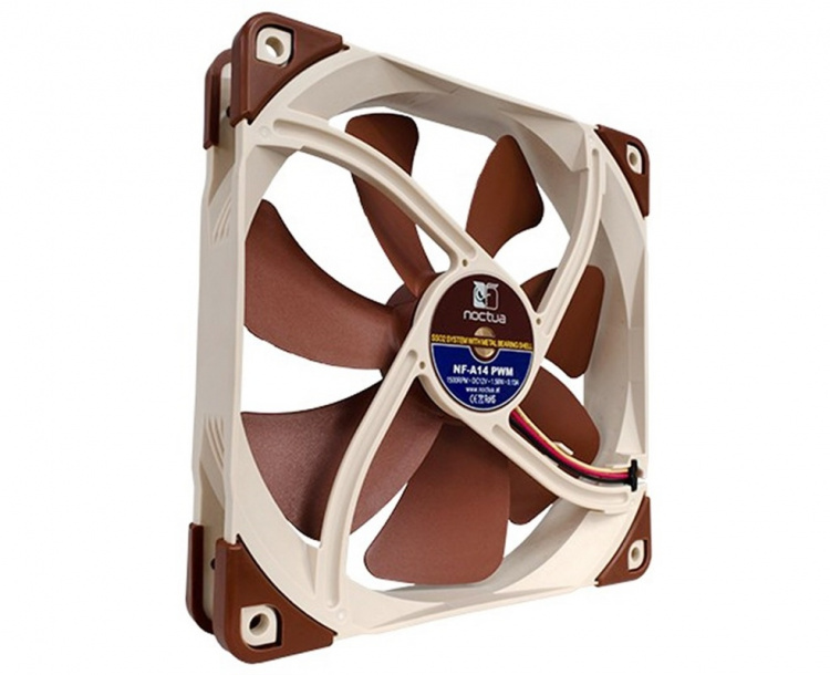 Noctua Chassisvifte 140 mm, (NF-A14-PWM)