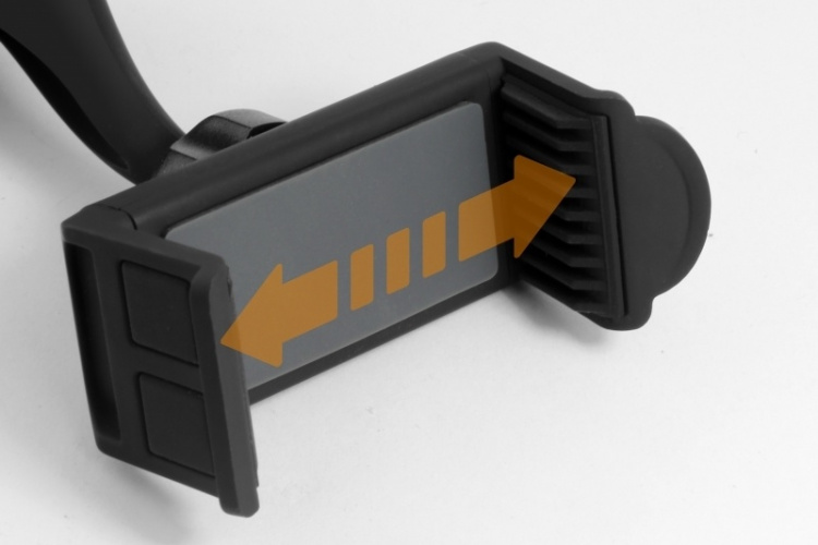 Technaxx bilholder for smarttelefoner + billader med 4x USB-port (TE08) Technaxx bilholder for smarttelefoner + billader med 4x USB-port (TE08)