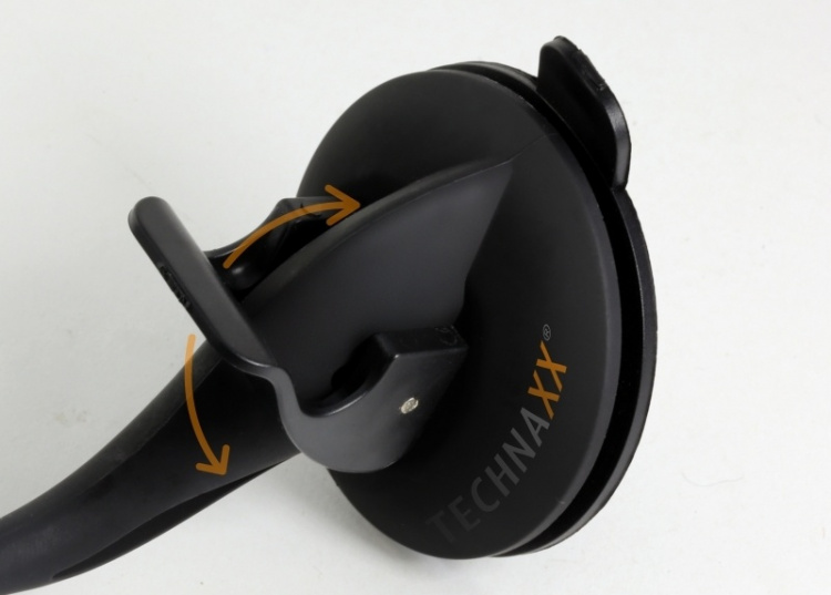 Technaxx bilholder for smarttelefoner + billader med 4x USB-port (TE08) Technaxx bilholder for smarttelefoner + billader med 4x USB-port (TE08)