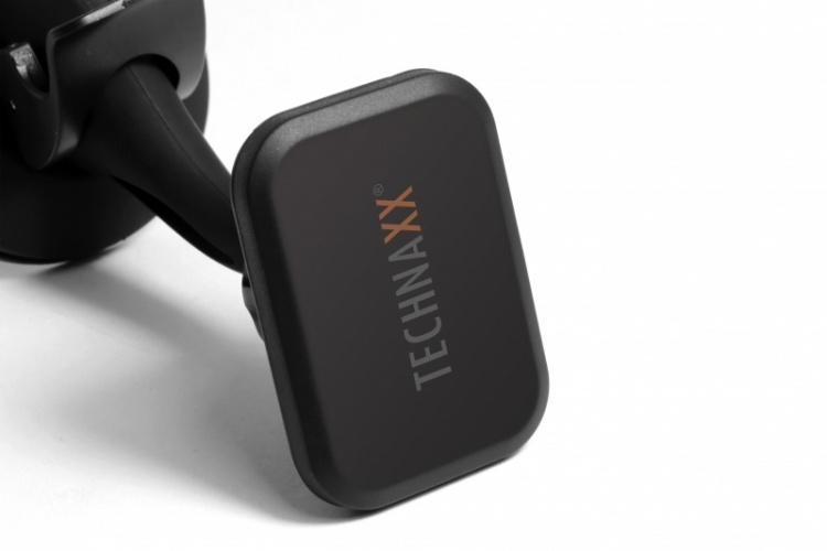 Technaxx magnetisk bilholder for smarttelefoner og nettbrett + billader (TE09)