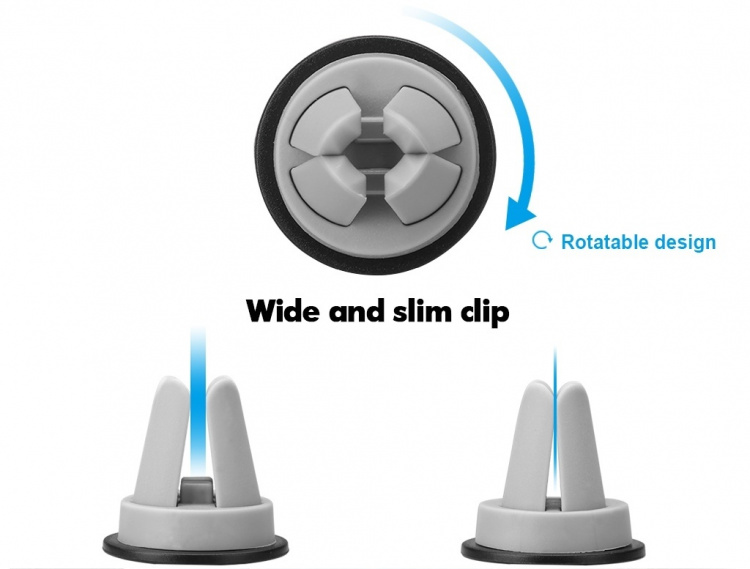 Universal mobilholder for vifterister