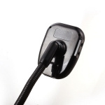 FM-sender med Bluetooth handsfree og billader, Svart