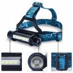 Hodelykt CREE T6 3W LED, 800lm Hodelykt CREE T6 3W LED, 800lm