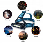 Hodelykt CREE T6 3W LED, 800lm Hodelykt CREE T6 3W LED, 800lm