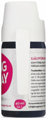 Bang spray, selvforsvarsspray farget
