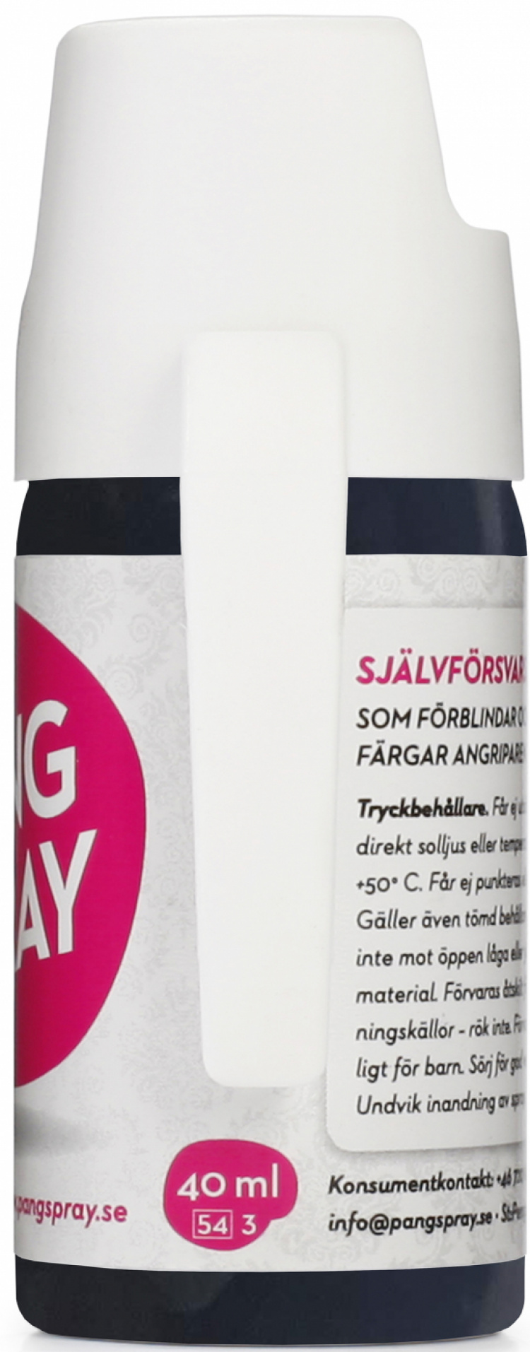 Bang spray, selvforsvarsspray farget