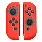 Silikongrep for Joy-Con-kontroller, Nintendo Switch, Rød Silikongrep for Joy-Con-kontroller, Nintendo Switch, Rød