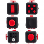Fidget Cube, Svart/Rød
