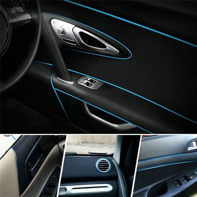 Fleksibel Universal dekorasjonslist 5m, Blå