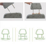 Kroker for bilnackstøtten, 2-Pack