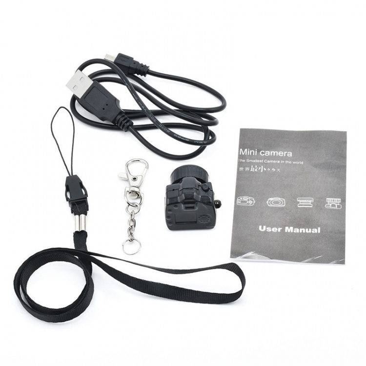 HD-spionkamera, minikamera, video, bilde, mikrofon