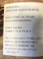 Melitta, Bella Crema Espresso hele kaffebønner Melitta, Bella Crema Espresso hele kaffebønner