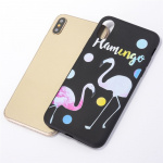 Bakdeksel til iPhone X/XS, Flamingo Bakdeksel til iPhone X/XS, Flamingo