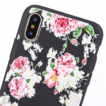 Bakdeksel til iPhone X/XS, Flowers Bakdeksel til iPhone X/XS, Flowers