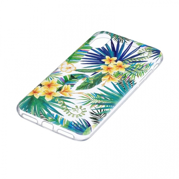 Mykt TPU-deksel for iPhone X/XS, Plants Mykt TPU-deksel for iPhone X/XS, Plants