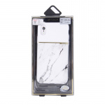 Mykt TPU-deksel til iPhone X/XS, hvit marmor Mykt TPU-deksel til iPhone X/XS, hvit marmor