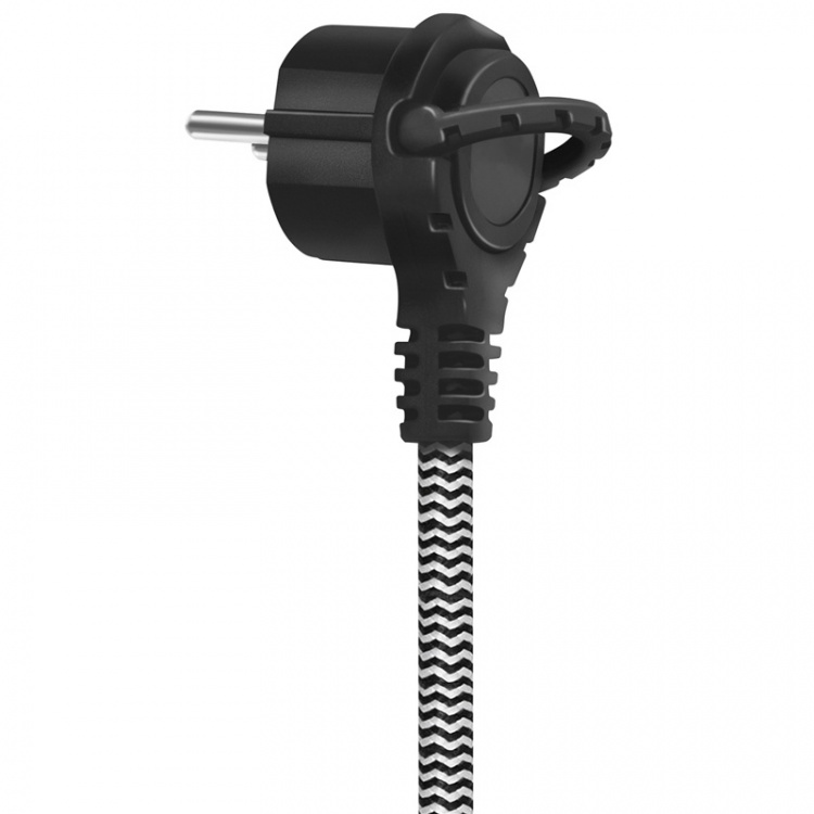 LogiLink Skjøteledning jordet tekstilkabel 3m