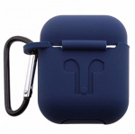 Silikonsett for Airpods, silikonetui, stropp, ørepropper i silikon, karabinkrok, Mari Silikonsett for Airpods, silikonetui, stropp, ørepropper i silikon, karabinkrok, Mari