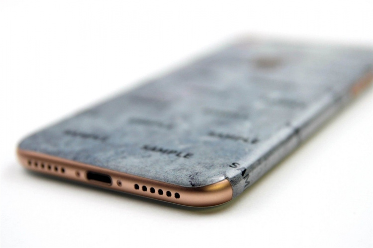 Skin for Iphone 7/8/SE(2nd), Space - Blå Skin for Iphone 7/8/SE(2nd), Space - Blå