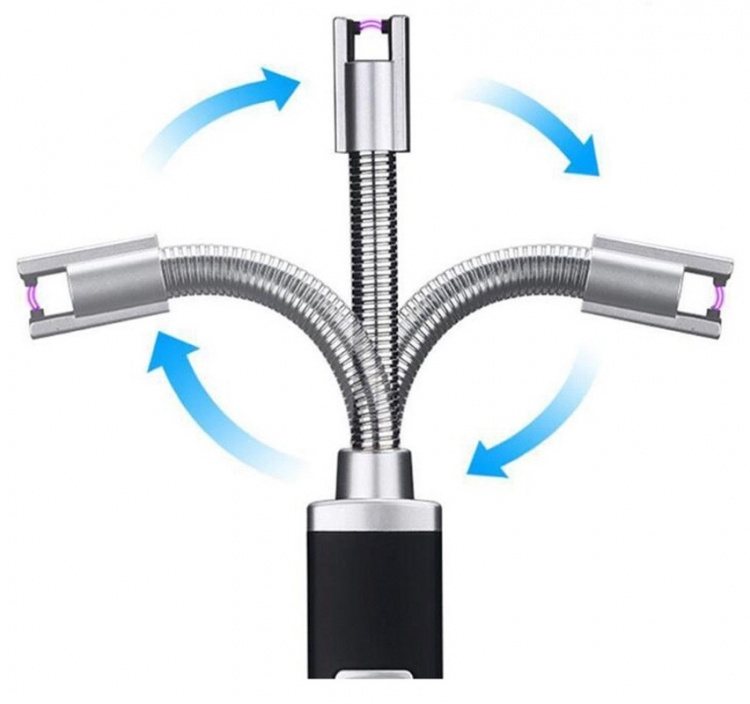 USB Lighter Long - Svart USB Lighter Long - Svart