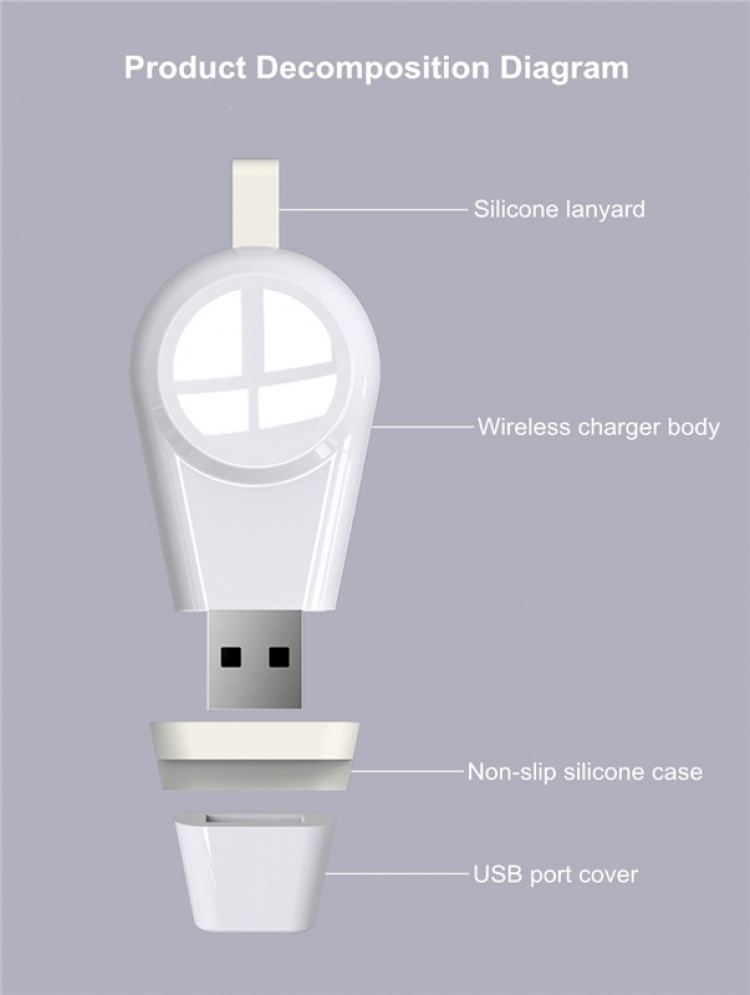 Lader til Apple Watch - USB Lader til Apple Watch - USB