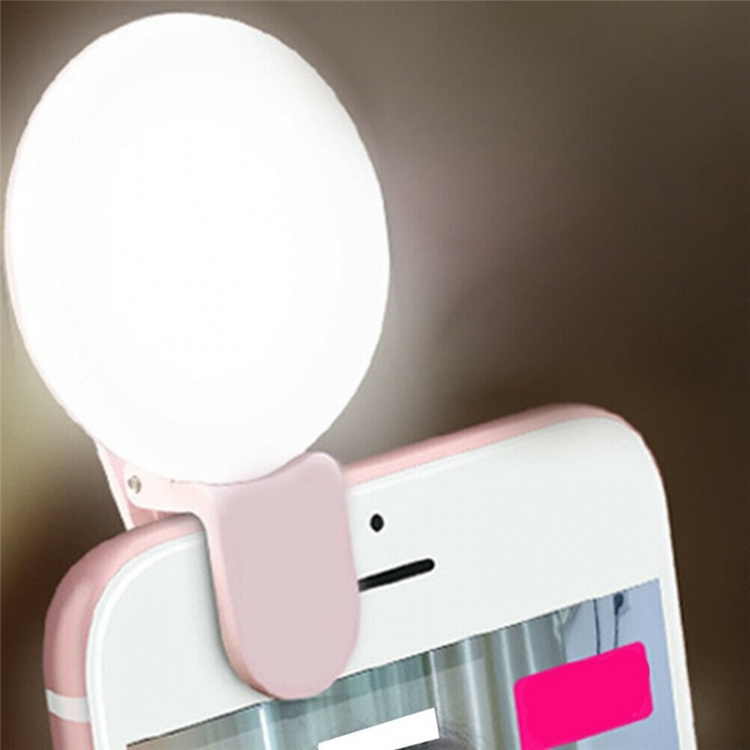 Selfie Light Klips - Rosa