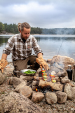 Orrefors Hunting, sammenleggbar stekepanne, rustfritt stål Orrefors Hunting, sammenleggbar stekepanne, rustfritt stål