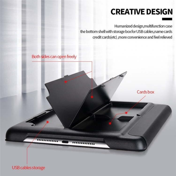 Etui med oppbevaring, USB-kabel Apple iPad 9,7