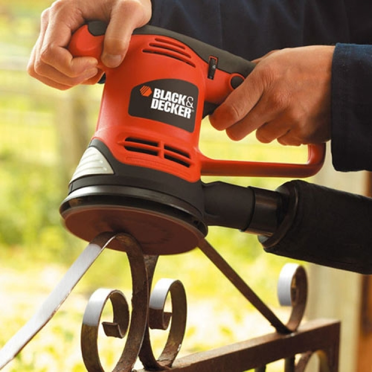 Black+Decker Eksentersliper 480W Black+Decker Eksentersliper 480W