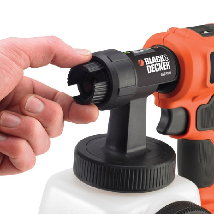 Black+Decker Gulvmontert HVLP-malesprøyte Black+Decker Gulvmontert HVLP-malesprøyte
