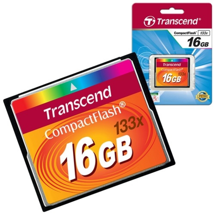 Transcend CompactFlash 16 GB 133x Transcend CompactFlash 16 GB 133x