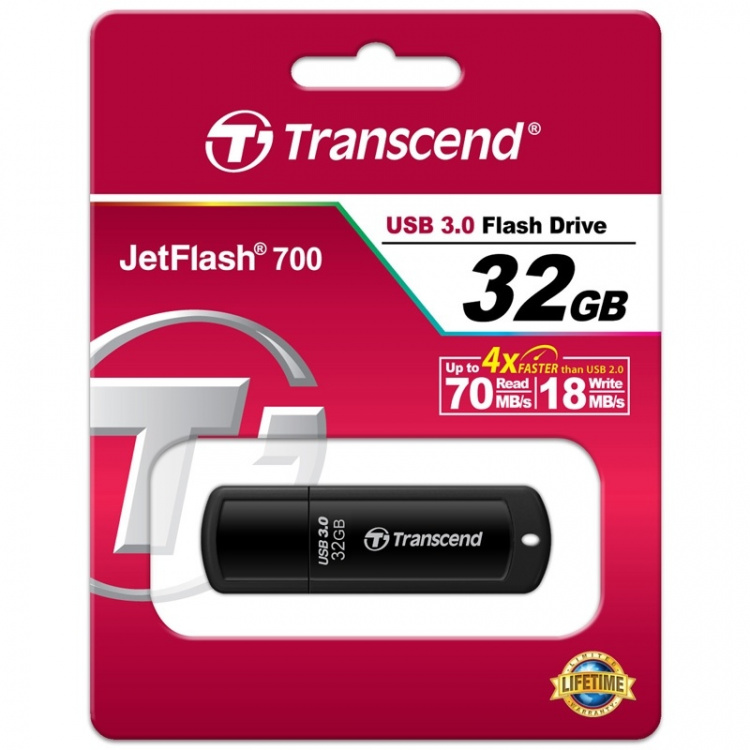 Transcend USB 3.0-minnepinne JF700 32 GB