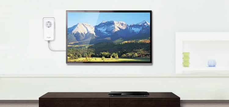 TP-Link AV1200 Gigabite Passthrough Powerline Starter Kit TP-Link AV1200 Gigabite Passthrough Powerline Starter Kit