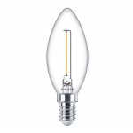 Philips LED E14 Crown 15W klar 136lm