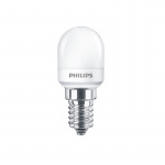 Philips LED E14 kjøleskapspære T25 Pear 15W Frost 150lm Philips LED E14 kjøleskapspære T25 Pear 15W Frost 150lm