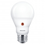 Philips LED E27 Normal 60W Skumringssensor 806lm