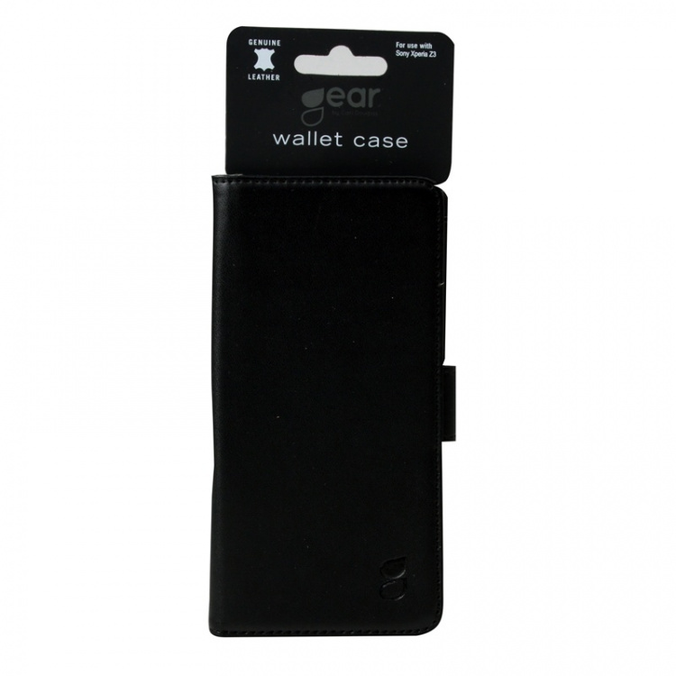 GEAR Lommebokveske Sony Xperia Z3 Svart