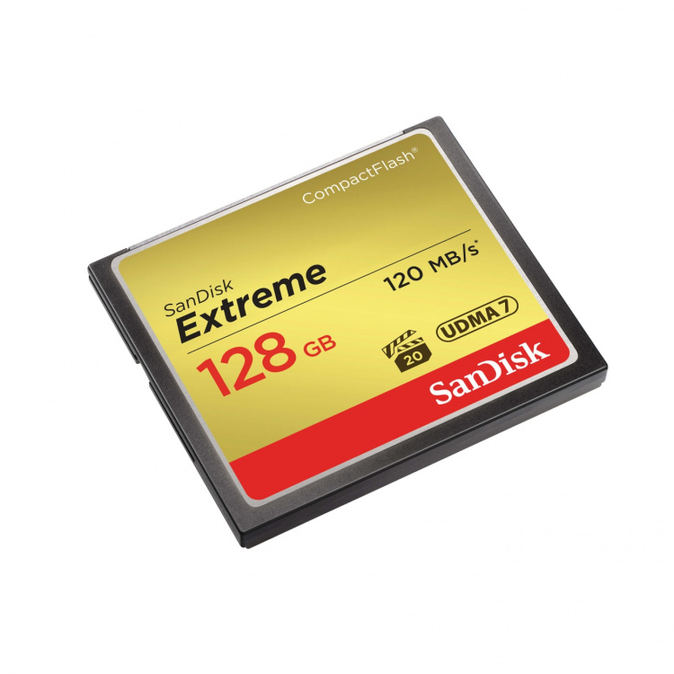 SanDisk Minnekort CF Extreme 128GB 120MB/s UDMA7