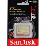 SANDISK Minnekort CF Extreme 32GB 120MB/s UDMA7 SANDISK Minnekort CF Extreme 32GB 120MB/s UDMA7