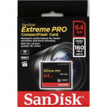SANDISK Minnekort CF Extreme Pro 64GB 160MB/s UDMA7 SANDISK Minnekort CF Extreme Pro 64GB 160MB/s UDMA7