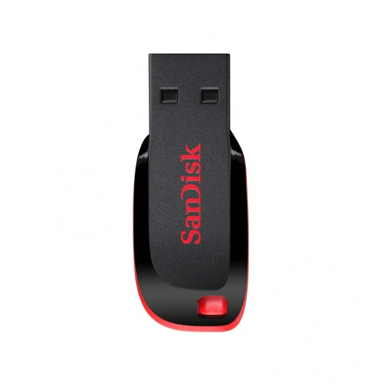 SANDISK USB-minne 2.0 Blade 128GB Svart SANDISK USB-minne 2.0 Blade 128GB Svart