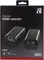 DELTACODELTACO Ethernet HDMI-forlenger, 120 meter i 1080P med Cat6, svart ( )