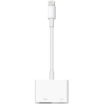 Apple, adapter, HDMI til lightning, hvit (MD826ZM/A)